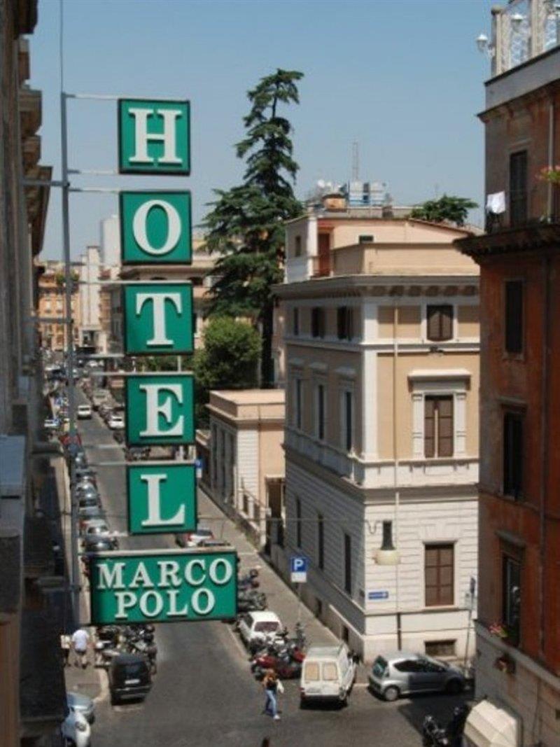 Hotel Marco Polo Roma Esterno foto