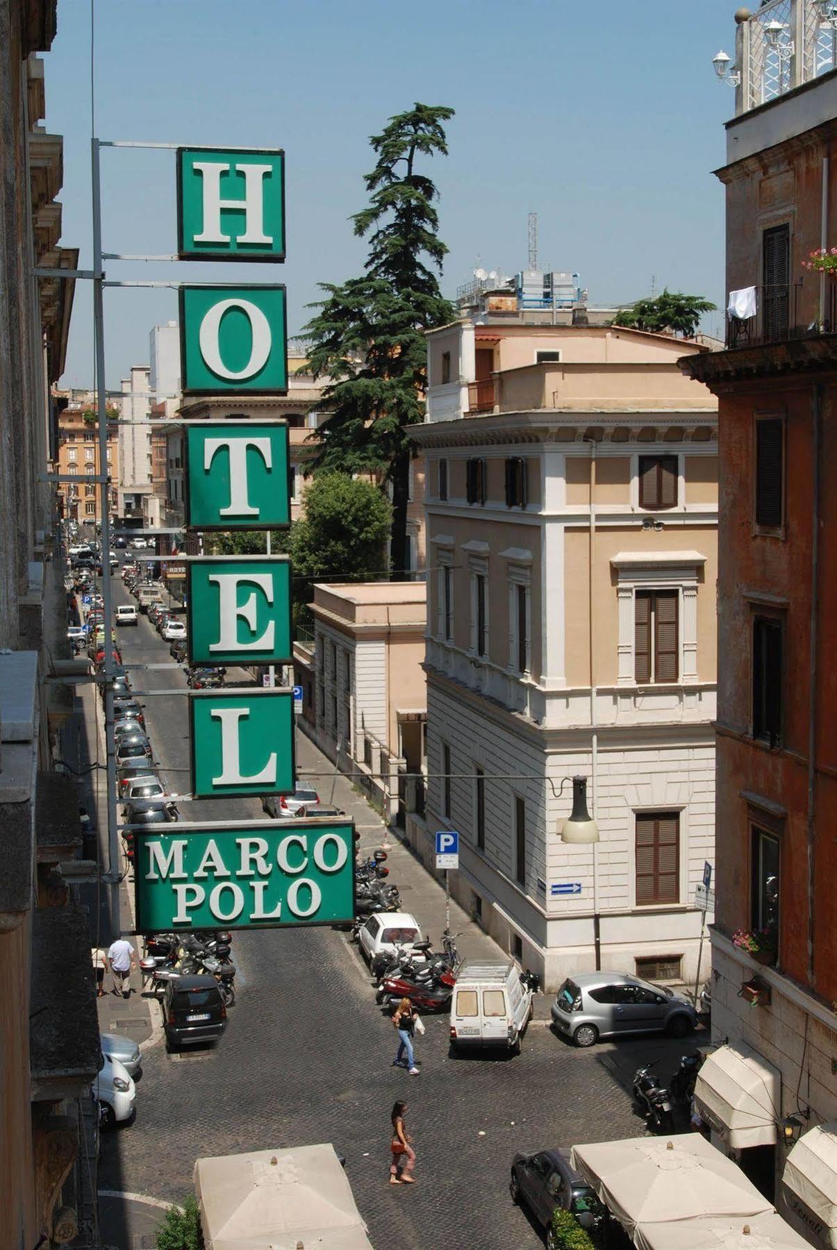 Hotel Marco Polo Roma Esterno foto